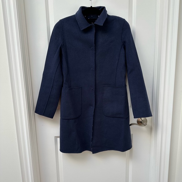 Reversible Light Wool Jacket / Coat - Picture 2 of 5